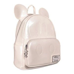 Loungefly Disney Mickey Mouse Pearl Mini Backpack